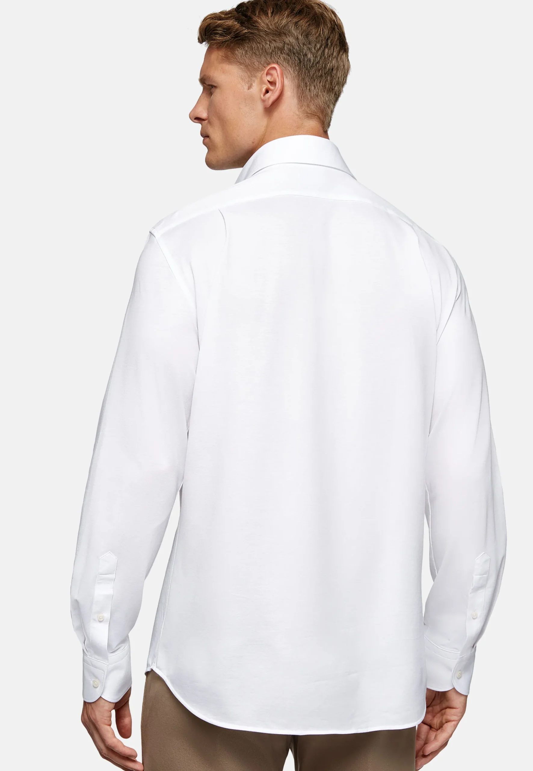 Polo Chemise En Jersey Regular Fit