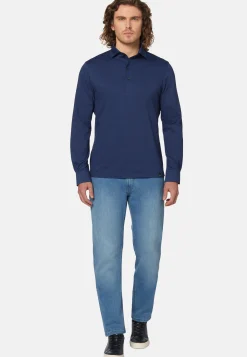 Polo En Jersey Japonais