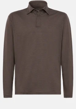 Polo En Laine Tencel