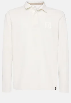 Polo Rugby En Jersey De Coton Mélangé Regular Fit