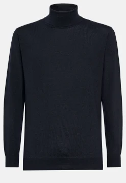 Pull Col Roulé En Laine Mérinos