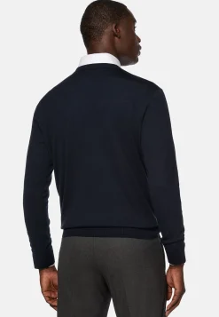 Pull Col V En Laine Mérinos