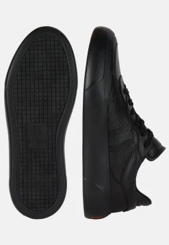 Sneakers En Cuir Foulonné Avec Logo