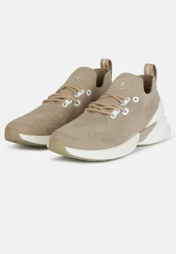 Sneakers Willow Beiges En Fil Recyclé