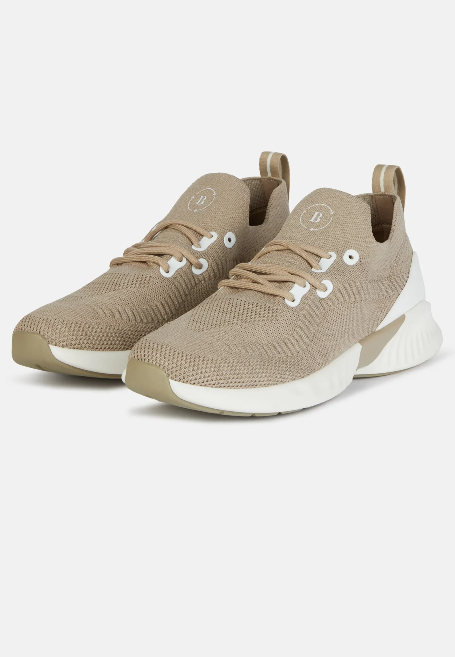 Sneakers Willow Beiges En Fil Recyclé