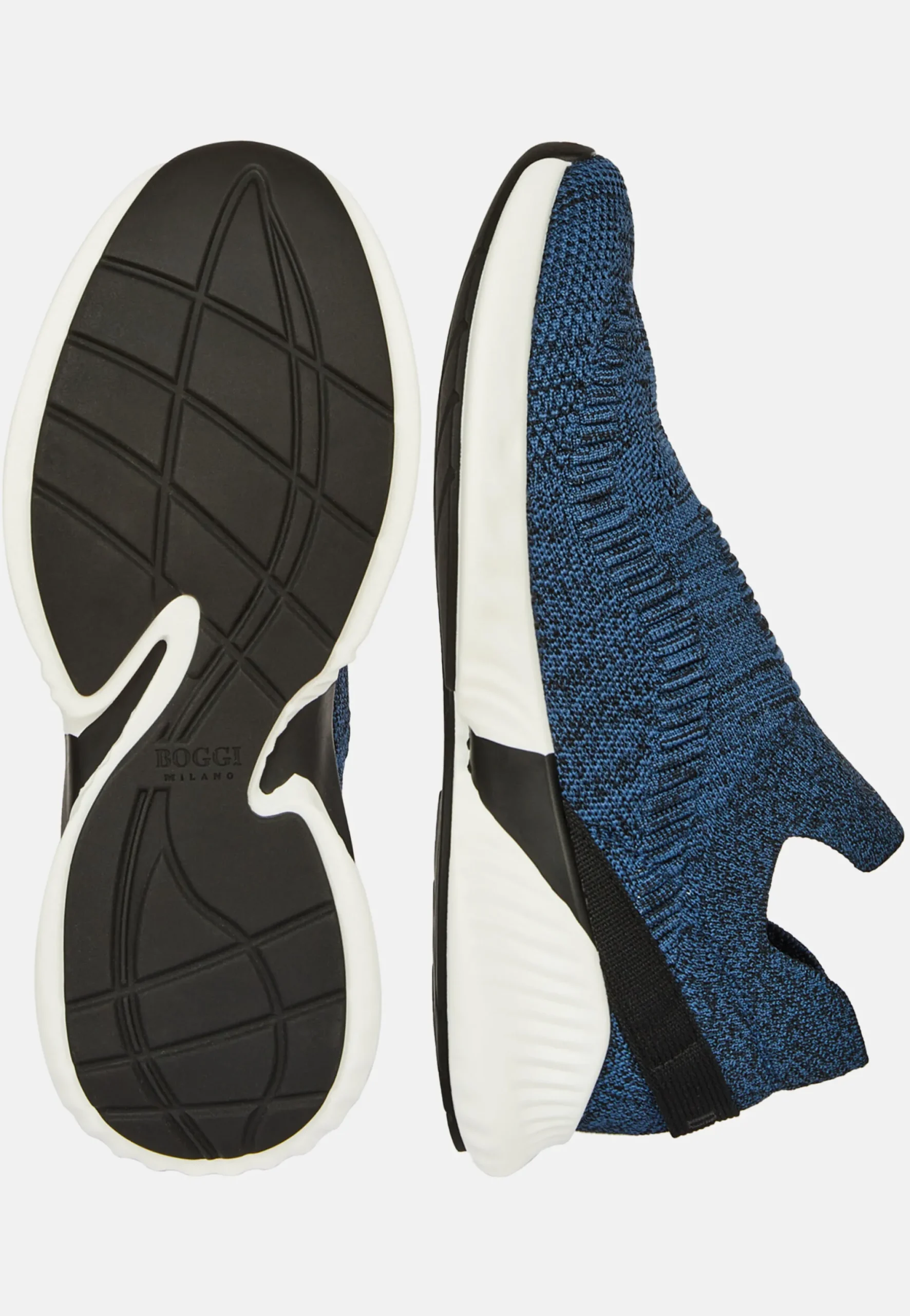 Sneakers Willow Bleues En Fils Recyclés