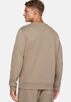 Sweat À Col Rond En Coton Mélangé
