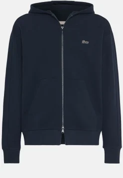 Sweat-Shirt Full Zip En Coton Bio Mélangé