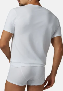 T-shirt En Jersey De Coton Stretch