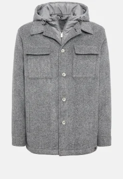 Veste Chemise Blink En Laine Avec Plastron