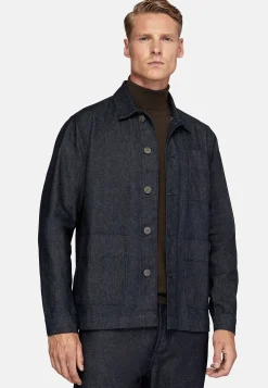 Veste Chemise De Travail En Denim
