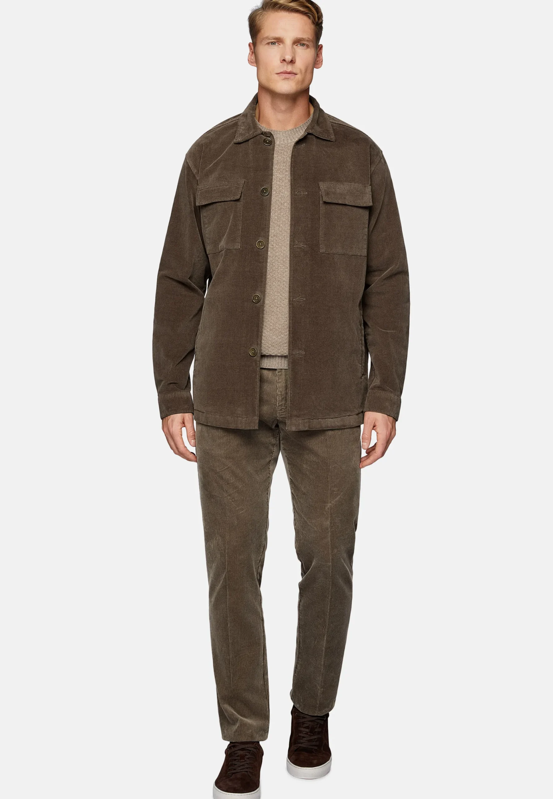 Veste Chemise En Moleskine