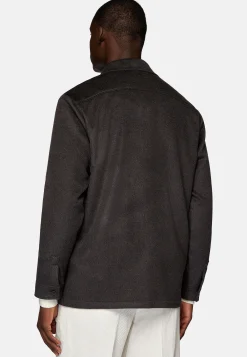 Veste Chemise Link En Cachemire Mélangé