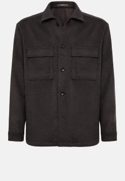 Veste Chemise Link En Cachemire Mélangé
