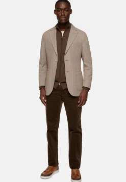 Veste Structurée En Coton Mélangé Jersey