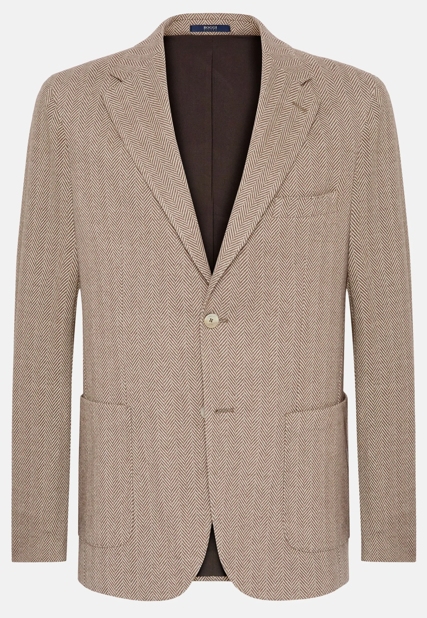 Veste Structurée En Coton Mélangé Jersey