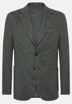 Veste Structurée En Coton Mélangé Jersey