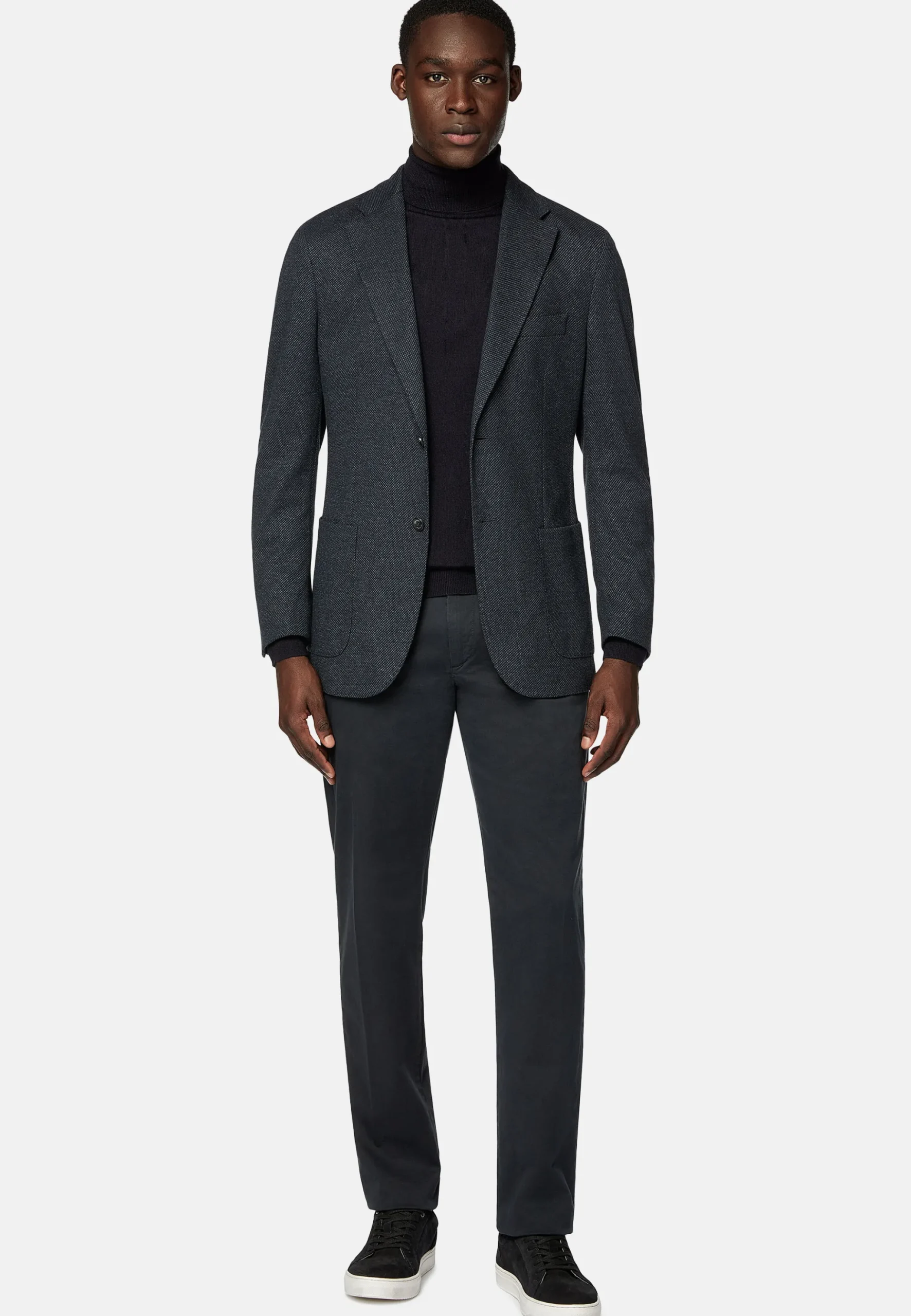 Veste Structurée En Coton Mélangé Jersey