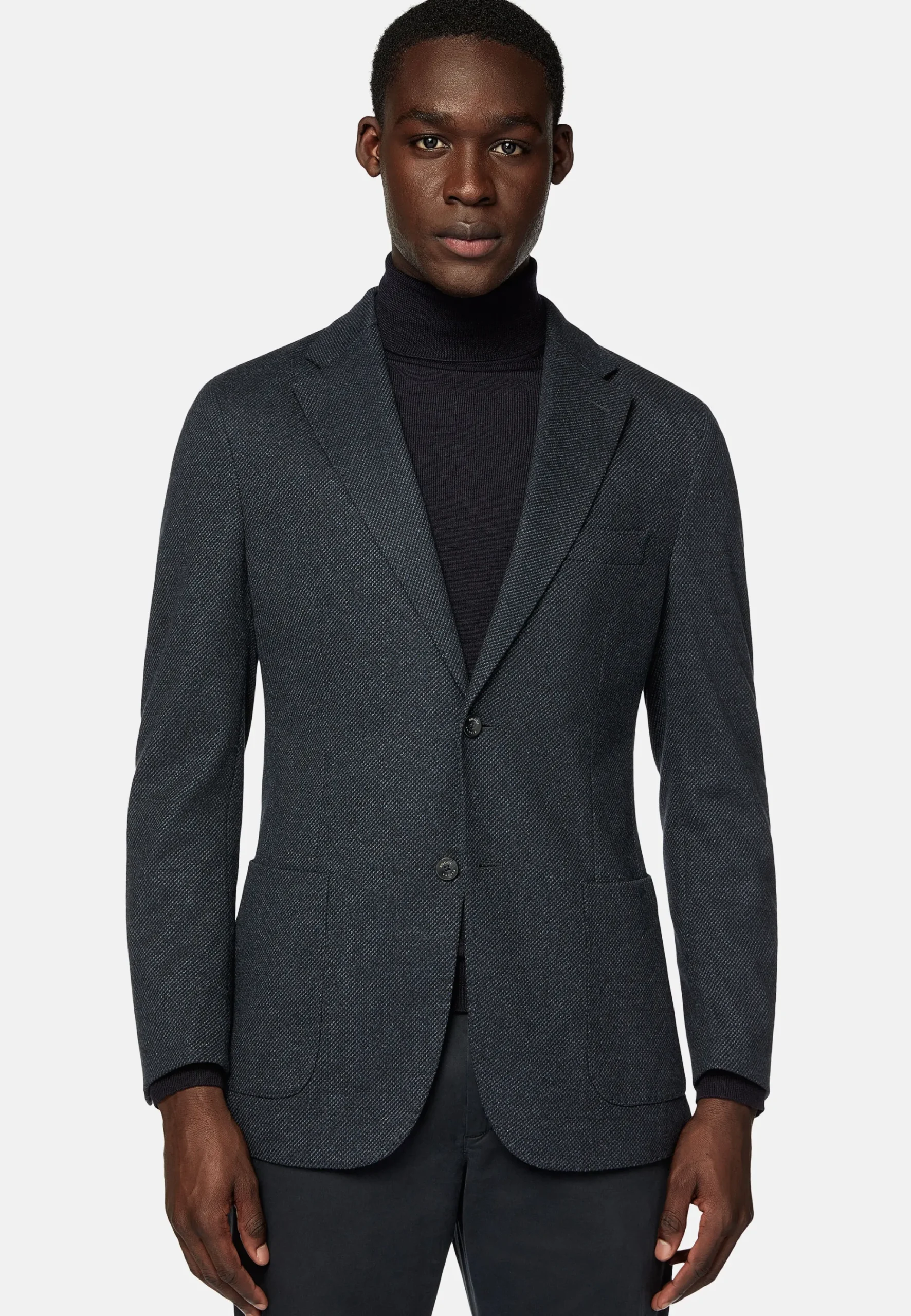 Veste Structurée En Coton Mélangé Jersey