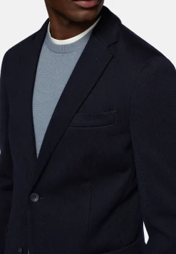 Veste Structurée En Laine Jersey